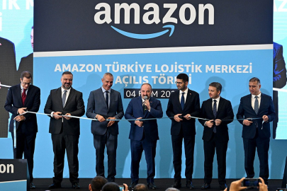 Amazon'un Türkiye'deki ilk lojistik merkezi açıldı